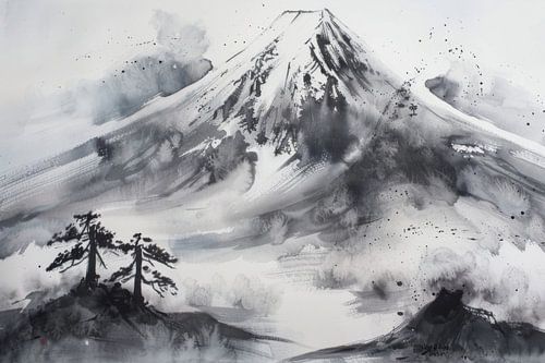 De berg Fuji