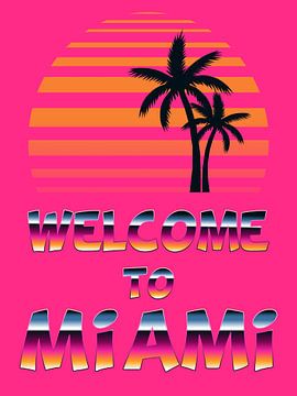 Welcome to Miami van Hilde Remerie Photography and digital art