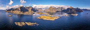 Lofoten Panorama Norwegen