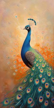 Peacock in the Rays of Beauty by Whale & Sons