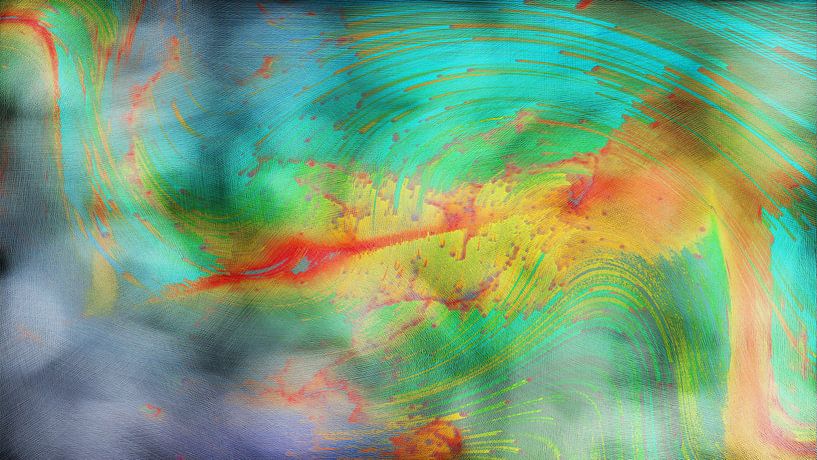 Abstrakter dynamischer Nebel von Maurice Dawson