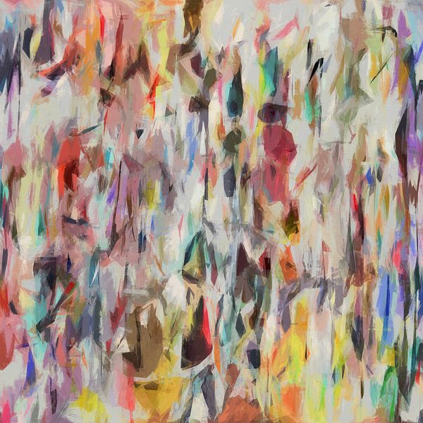 Mixing colours and shapes by Angel Estevez