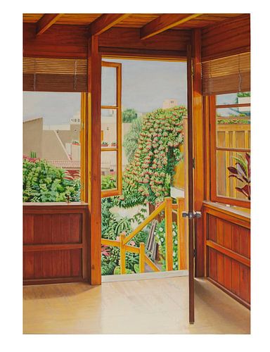 Blick zum Jasmin von MARIA LUISA CAMILA ROSPIGLIOSI SUAREZ