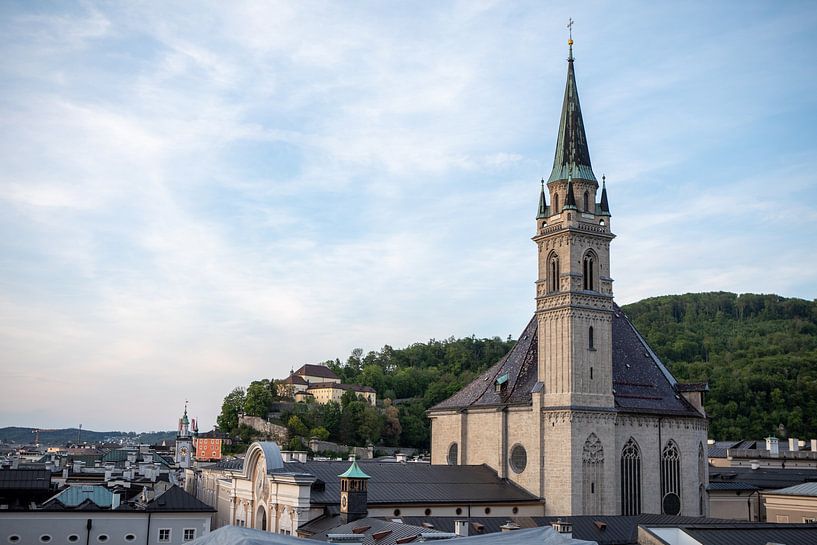 Salzbourg - Église franciscaine et couvent des capucins par t.ART