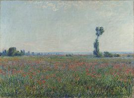 Poppy Field, Claude Monet