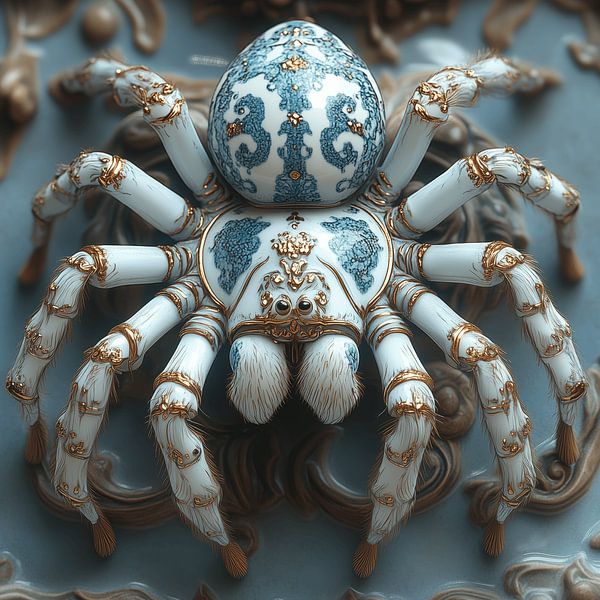 Porcelain animals by Ton Kuijpers