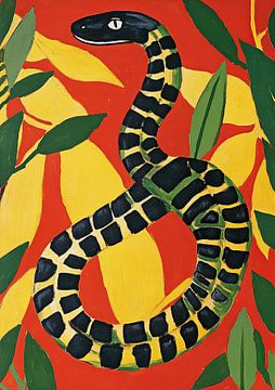 The dance of transformation: a snake in its element
