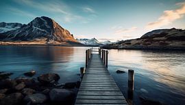 On the way by the fjord