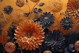 Flowers abstract by Bert Nijholt