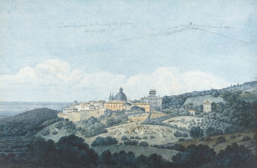Larici from the Convent of the Galoro, Thomas Jones by Masterful Masters