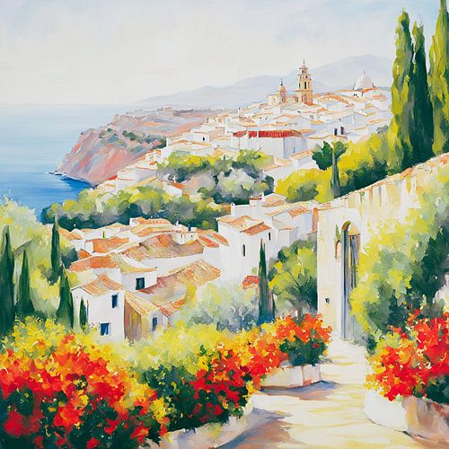 Greek Flavour Schilderij