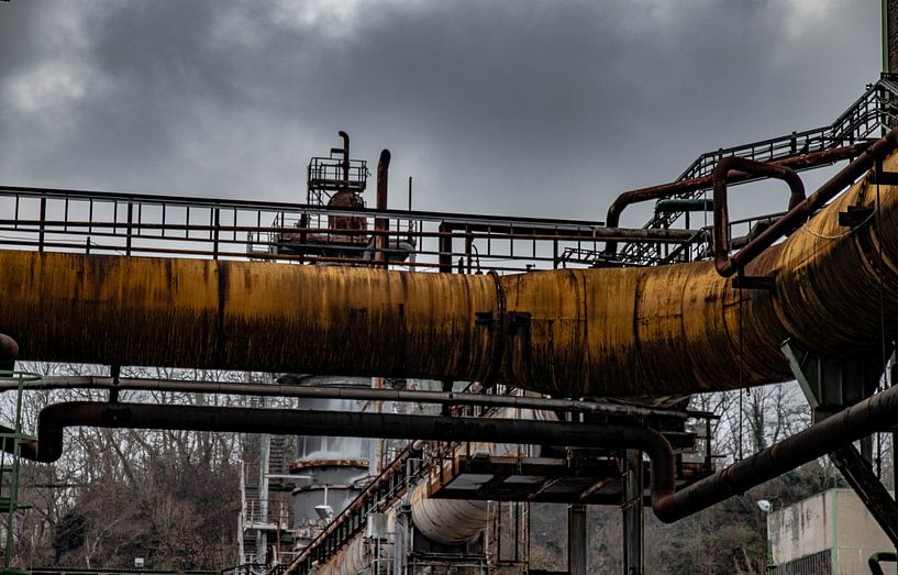stillgelegte Fabrik im Ruhrgebiet von bert erven