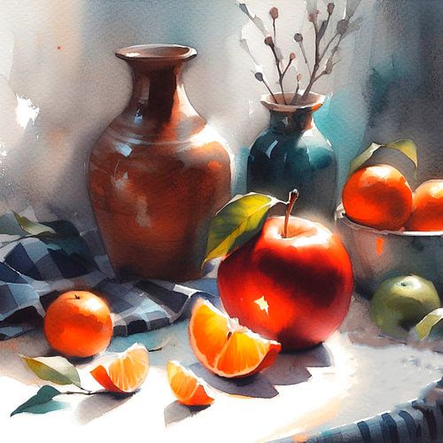 Nature morte aux fruits.