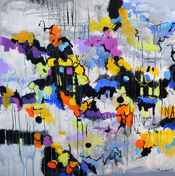 Kleurrijk wakker worden van pol ledent