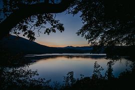 Sonnenuntergang See und Berge Whiskeytown von Erwin van Oosterom