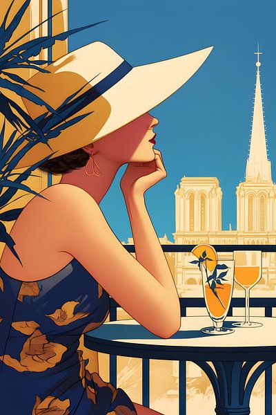 Parisian view by Skyfall