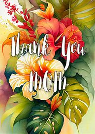 Danke Mama Müttertag von JBJart Justyna Jaszke