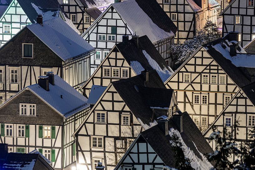 Die Fachwerkhäuser von Freudenberg im Siegerland von Roland Brack