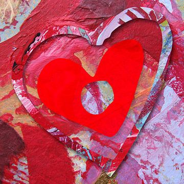  Big red heart by ART Eva Maria