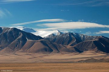 Tsagaan Gol vallei en Tsambagarav berg van Chasing Light