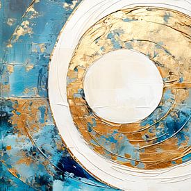 ART ABSTRACTUEL Champ de force sur Melanie Viola