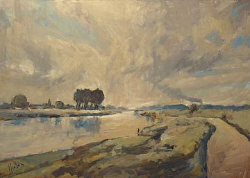 Rivier de Maas van Nop Briex
