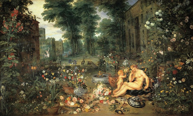 Die fünf Sinne: Riechen - Brueghel von Meisterhafte Meister