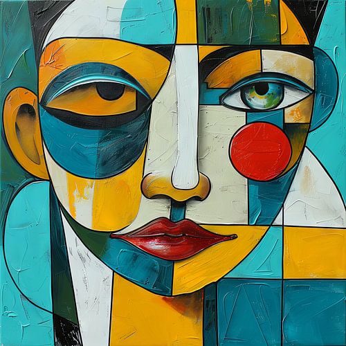 Abstract gezicht