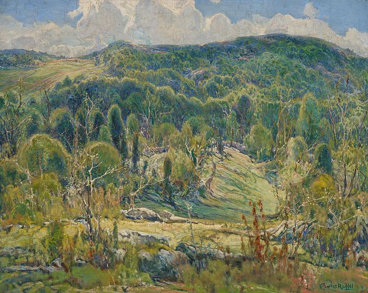 Charles P. Reiffel (American, 1862-1942)~Mid-Summer by finemasterpiece