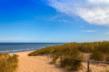 Uitgang strand van Michael Ruland