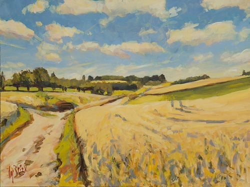 Landweggetje naar de Louberg, Maastricht