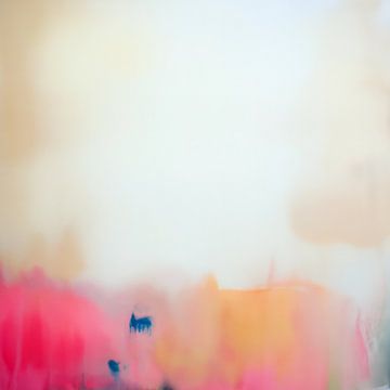 Modern en abstract contemporary art, neon. van Studio Allee