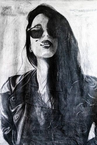 Woman with cigarette