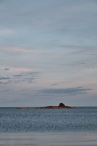 Gezicht op de Baltische zee
