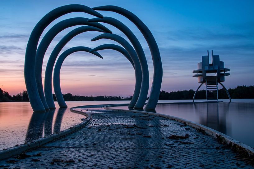 Timeline with some beautiful pre sunrise colors van Daniëlle Langelaar Photography