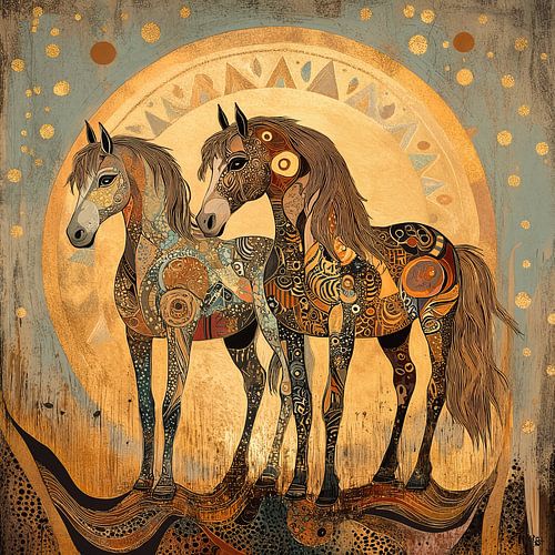 Horse Art | Chevaux tranquilles