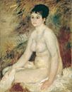 Nach dem Bad, Pierre-Auguste Renoir von Meesterlijcke Meesters Miniaturansicht