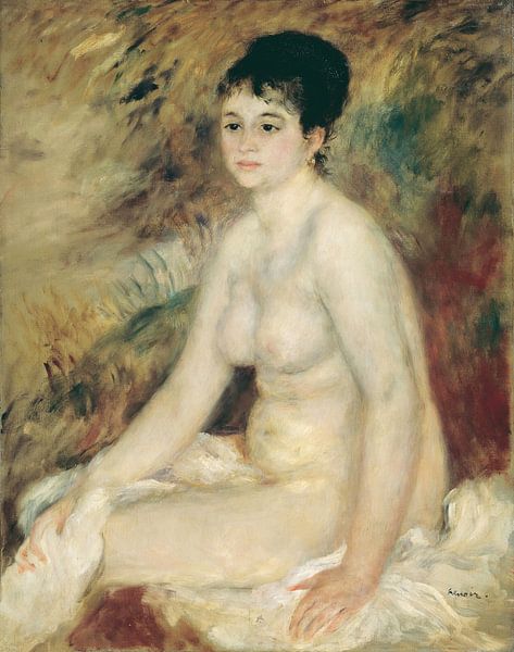 Nach dem Bad, Pierre-Auguste Renoir von Meesterlijcke Meesters