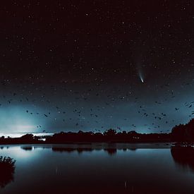 Komet Neowise von Göran Dekker