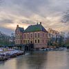 Kasteel Vorden met bevroren gracht von Han Kedde