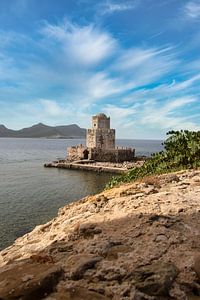 Schloss am Meer in Griechenland