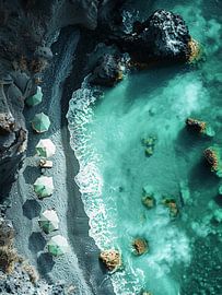 Plage en Grèce sur haroulita
