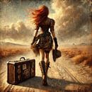 Wild west steampunk lady by Silvio Schoisswohl thumbnail