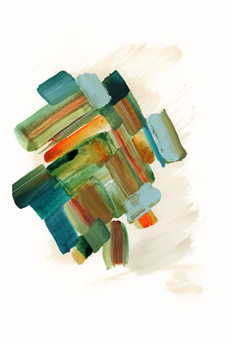 Abstracte aardse tinten