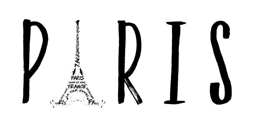 PARIS Typografie | Panorama  par Melanie Viola
