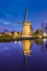 Zemelmolen à Lisse (Hollande)