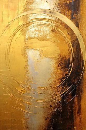 Abstract goud