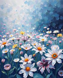 Weiche Gänseblümchen-Traumlandschaft von Artistic