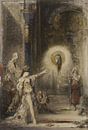 De verschijning, Gustave Moreau... van Meesterlijcke Meesters thumbnail