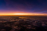Vogelperspectief van de zonsondergang van Denis Feiner thumbnail